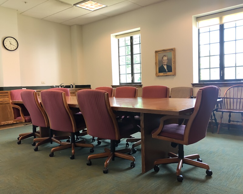 Photo of the board Room