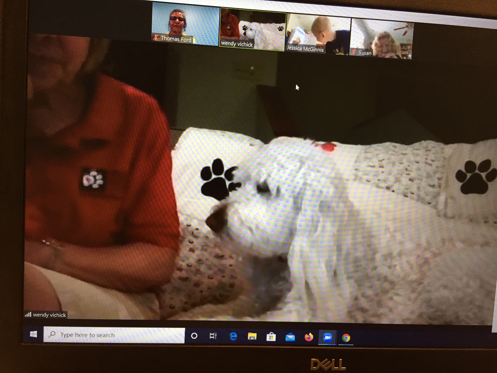 Virtual Read to a Therapaws Pets