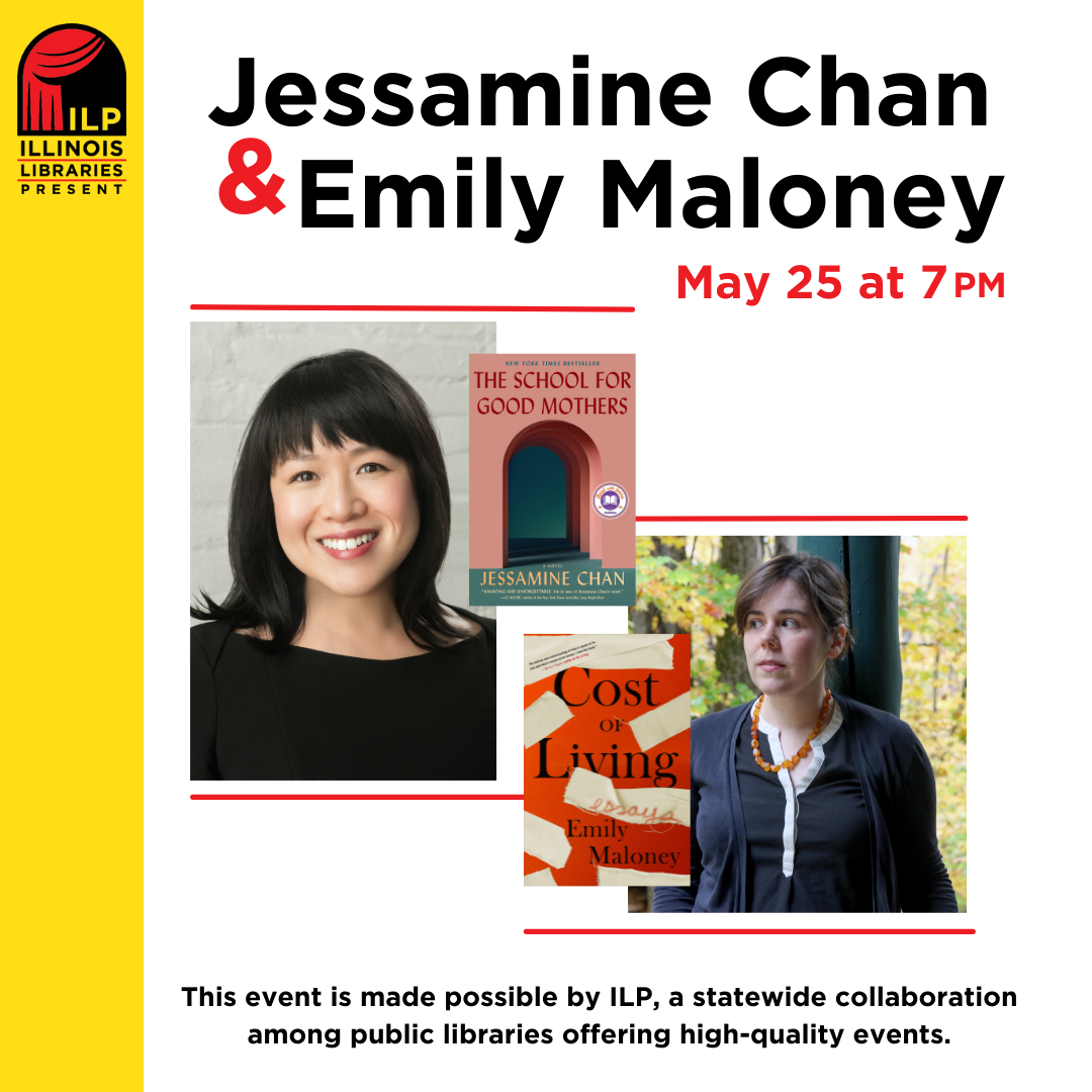 Photos of Jessamine Chan and Emily Maloney with their books