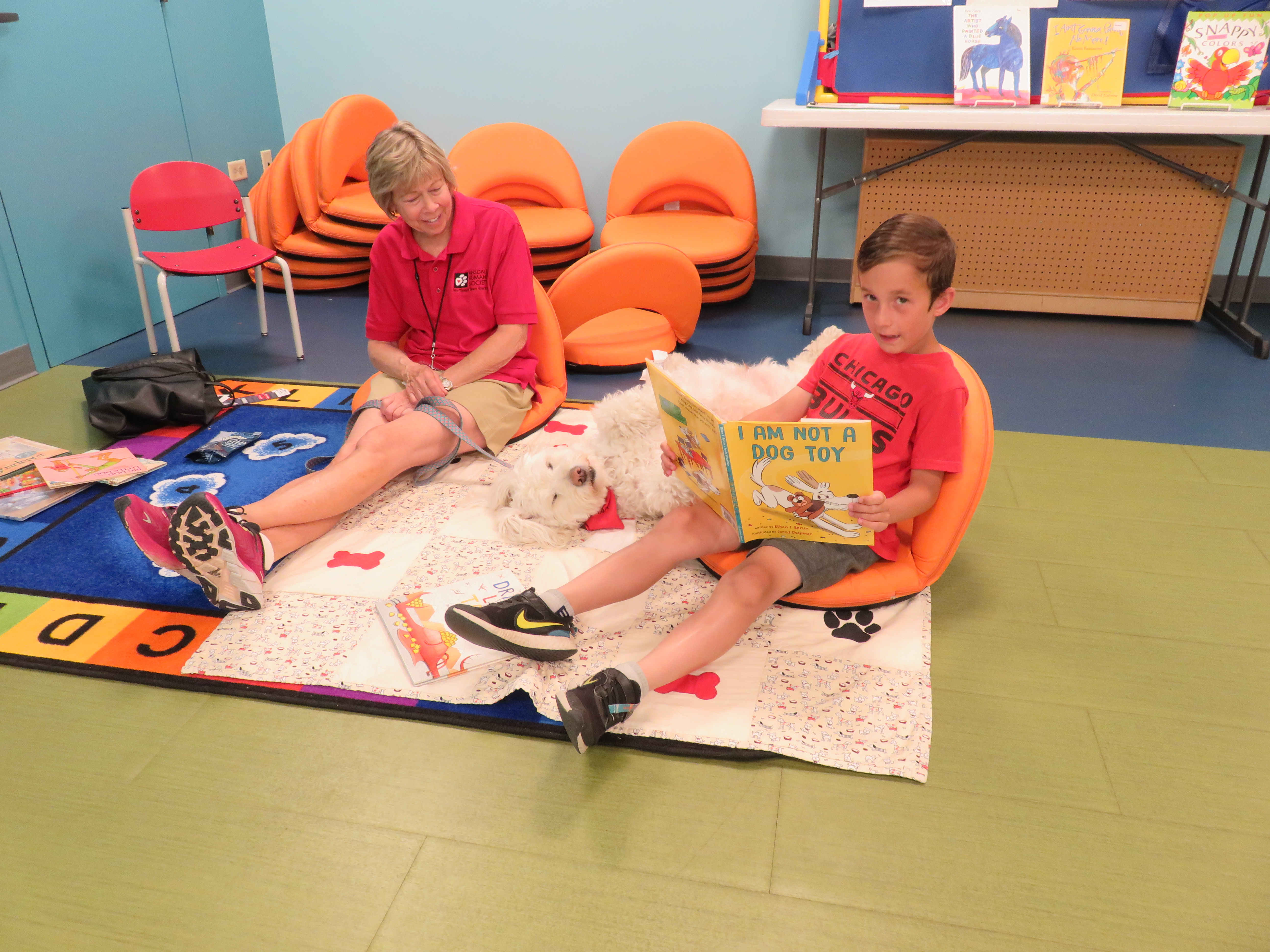 Read to a Therapaws Pet @TFML