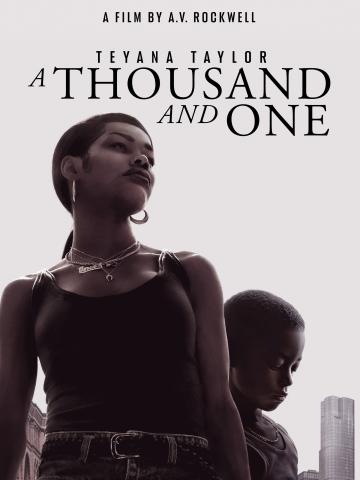 A Thousand and One movie poster that pictures a black mother with her son.