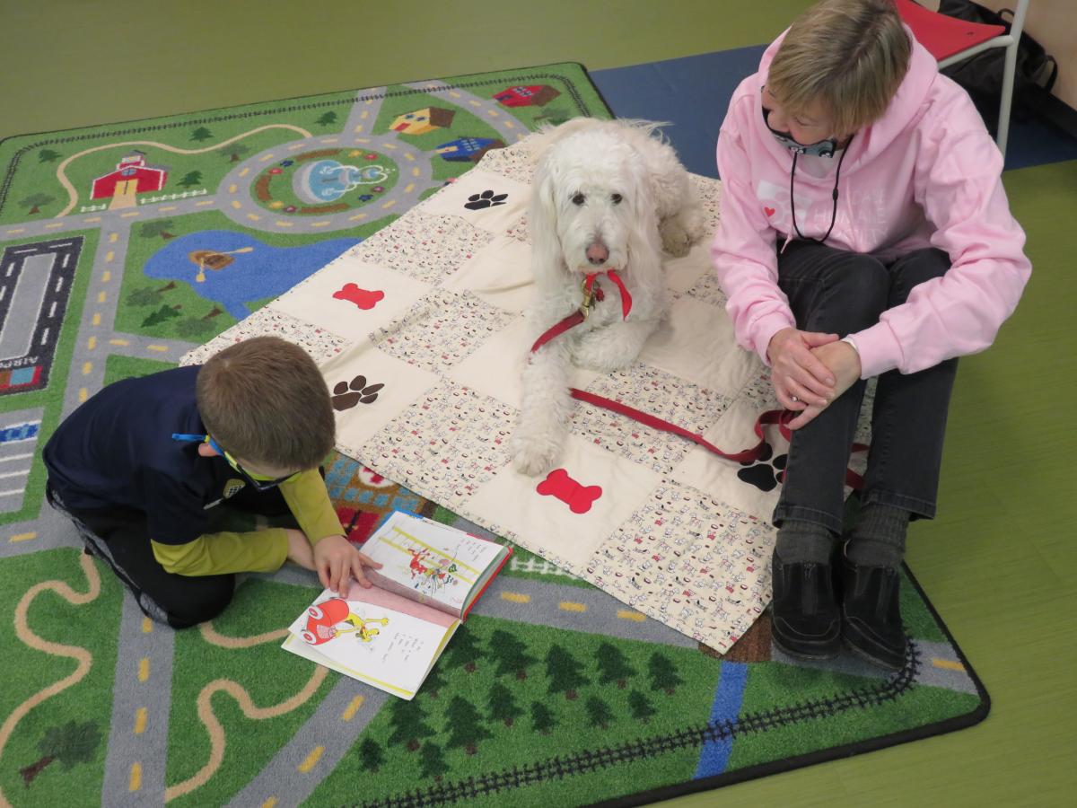 Read to a Therapaws Pet @TFML