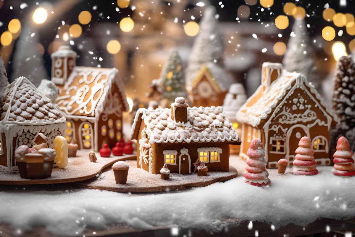 gingerbread houses